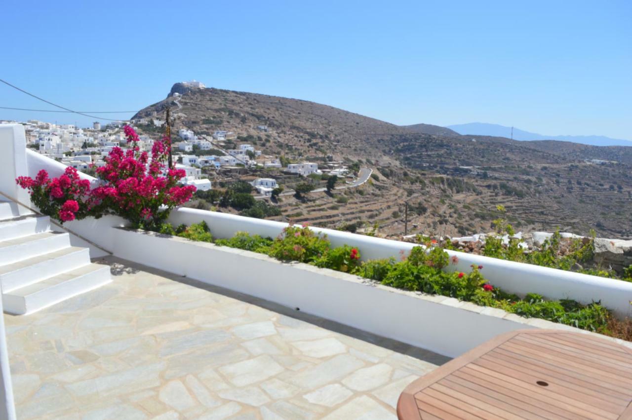 Superb View House-Sikinos Island-Chorio Villa Eksteriør bilde