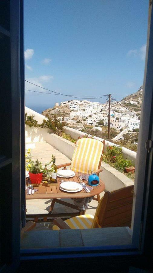 Superb View House-Sikinos Island-Chorio Villa Eksteriør bilde