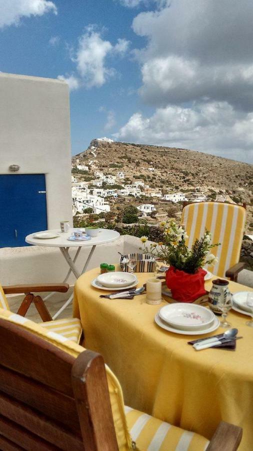 Superb View House-Sikinos Island-Chorio Villa Eksteriør bilde